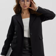 Damen eleganter, taillierter Blazer im modernen Schnitt WW
