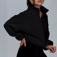 Damen Sportliche Zip-Jacke WW