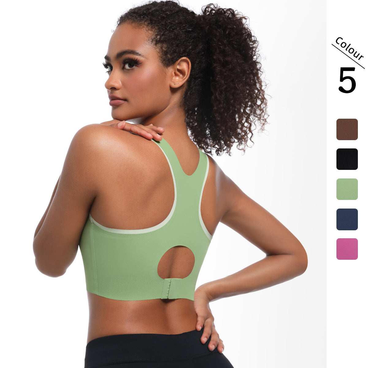 Damen Sport-Bustier mit herausragender Unterstützung und atmungsaktivem Design WW