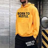 Damen Sportliches Hoodie und Shorts Set mit motivierendem Schriftzug WW