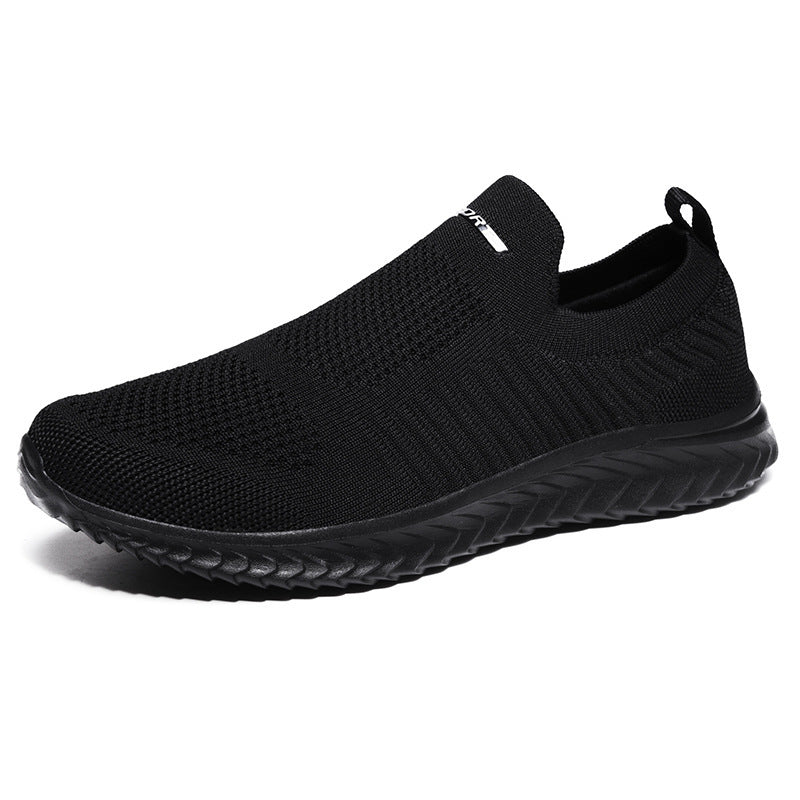 Herren Slip-On Leichte Strick Sneakers WW