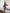Damen sportliches Fleece-Set mit hohem Kragen und lockeren Hosen WW