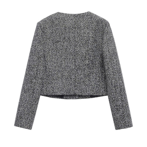 W&W Mode | Texturiertes kleines Chanel-Style-Jackett