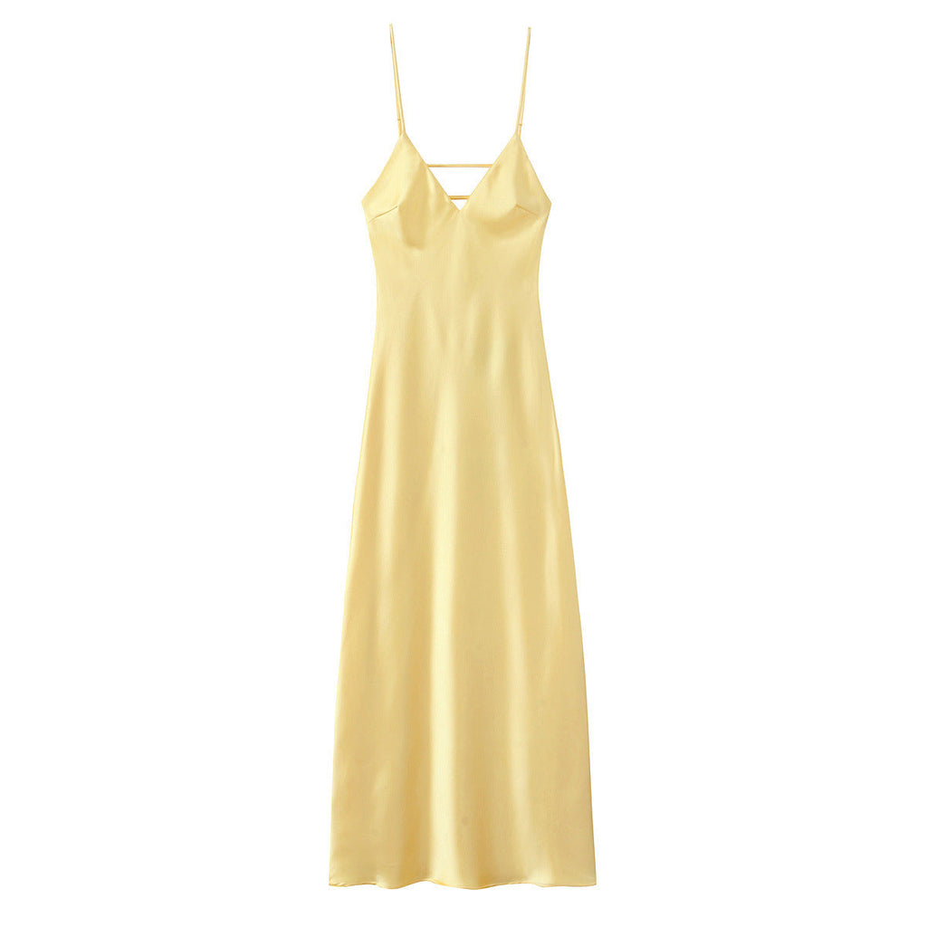 WW | Glamouröses Midi Sling Langkleid