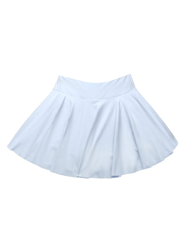 Damen Schwimmrock mit voluminösem Saum und elastischem Bund WW