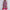 Damen Boho-inspiriertes Midi-Kleid mit elastischem Taillenbund und voluminösen Ärmeln WW
