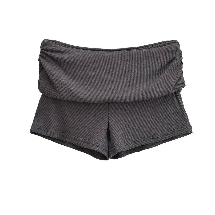 Damen Sportliche Jersey-Shorts mit breitem Bündchen WW