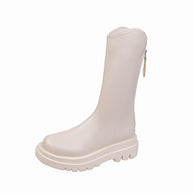 Damen Gummi-Stiefel mit rutschfester Sohle und hohem Schaft W&W