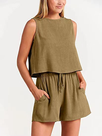 Damen Bequemes Jumpsuit mit weitem Schnitt und praktischen Taschen WW