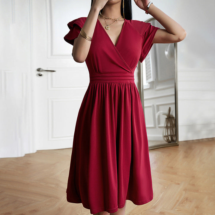 W&W Mode | Einfaches Und Elegantes Kleid