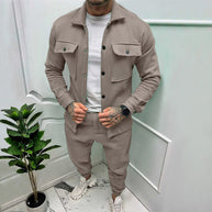 WW | 2 Teiliges Wildleder Satz Hemd Und Hose