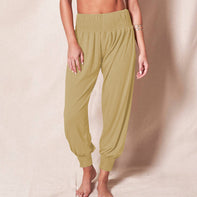 Damen luftige Sommerhose mit elastischem Bund WW
