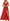 Damen elegantes Maxikleid mit seitlichem Schlitz