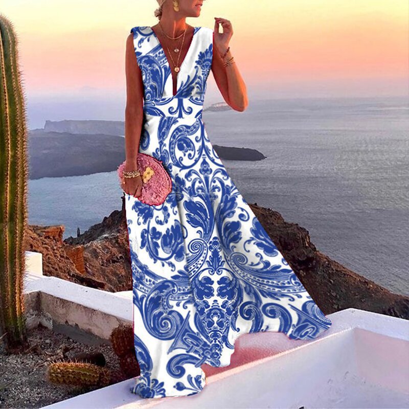 WW - Luxuriöses Sommerkleid für Frauen