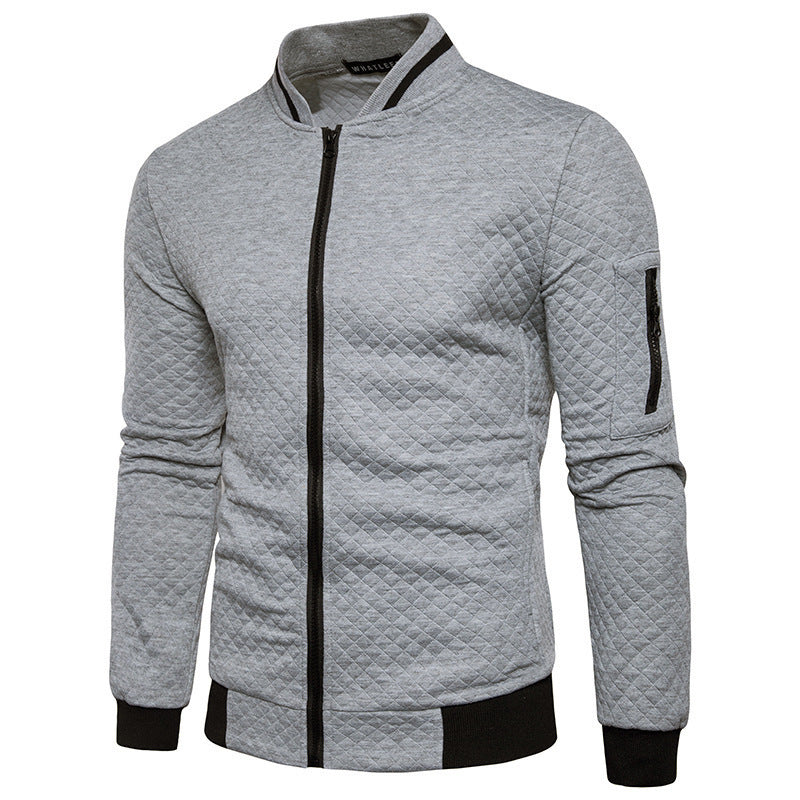 Herren Steppjacke mit modernem Kragen WW