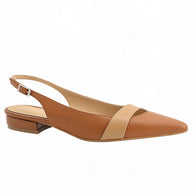 Damen Slingback Pumps mit modernem Cut-Out-Design und elegantem spitzen Fußbett WW