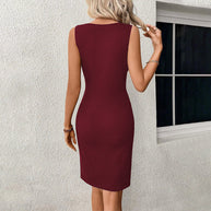 WW | Ärmelloses Bodycon Pendlerkleid