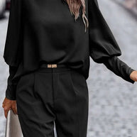 WW | Bluse mit Puffärmeln für Damen - Elegant und Trendy