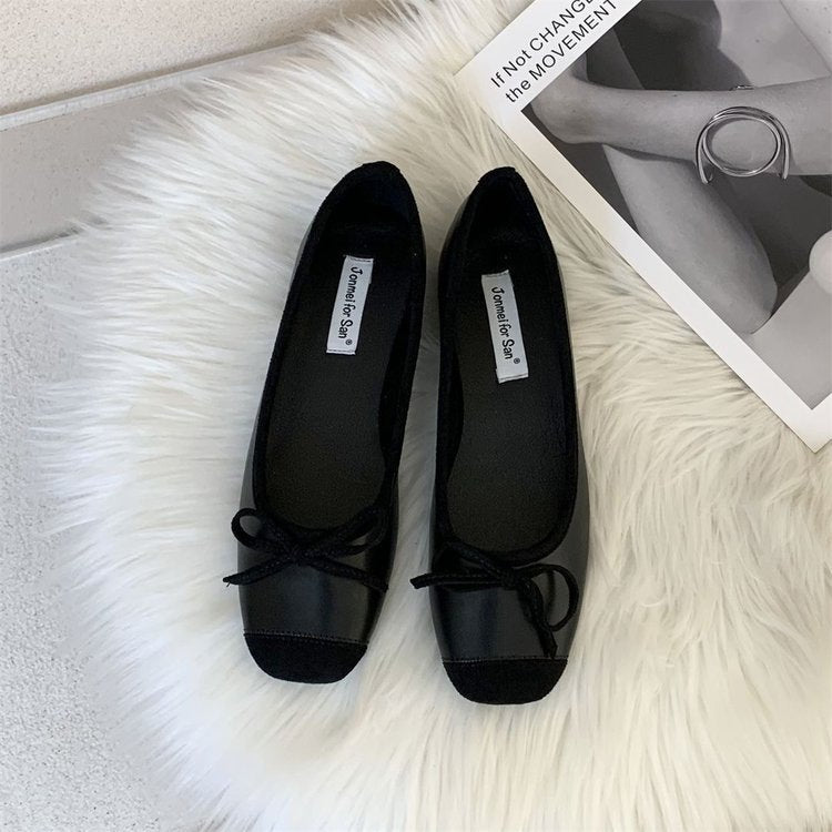Damen Ballerinas mit elegantem Schleifen-Design und edler Fußbettung WW