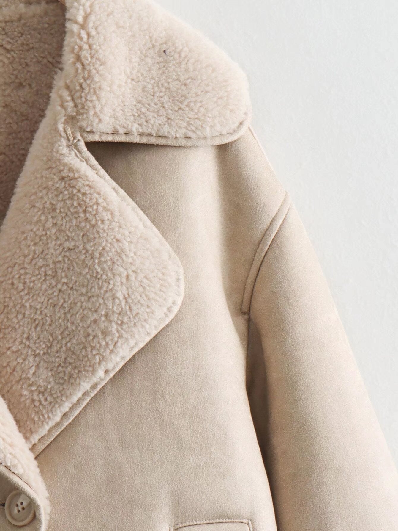 WW | Klassische Kurze Lederjacke Damen
