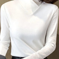 WW | Elegante Bluse mit Stehkragen