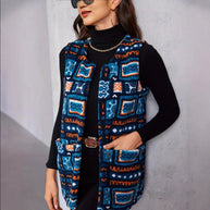 Damen Statement-Weste im Ethno-Design WW