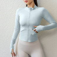 Damen Sportliche Laufjacke mit enganliegendem Schnitt und praktischen Taschen WW