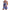 Damen luftiger Overall mit floralen Mustern und praktischen Taschen WW