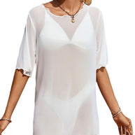 Damen Strandcoverup mit lässigem Schnitt WW