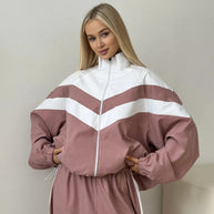 Damen Sportliche Jacke mit hohem Kragen WW