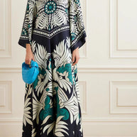WW | Bedrucktes Dreiviertelarmkleid