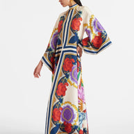 WW | Bedrucktes Dreiviertelarmkleid