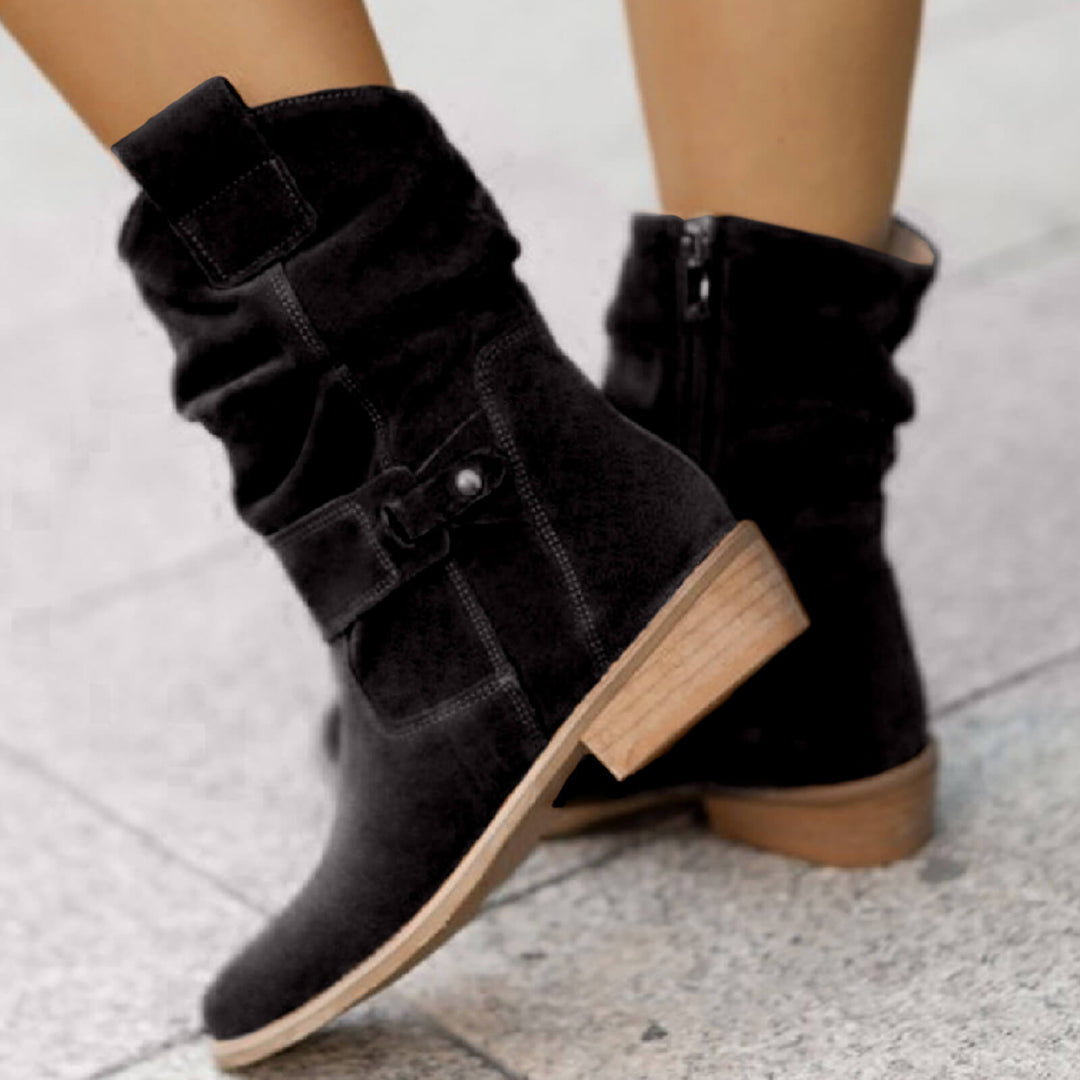 W&W Mode | Damen Stiefel aus Wildleder