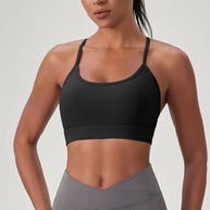 Damen Sport-Bustier mit verstellbaren Trägern und atmungsaktivem Material WW