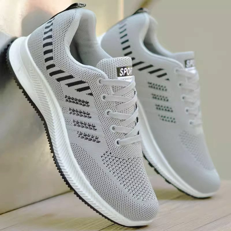 Herren Lauf-Sneaker mit atmungsaktivem Mesh-Obermaterial und komfortabler Dämpfung WW