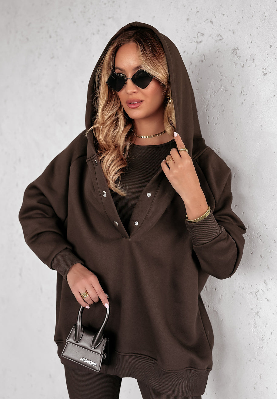 Damen Sportives Oversized Sweatshirt WW