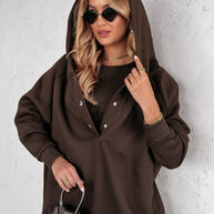 Damen Sportives Oversized Sweatshirt WW