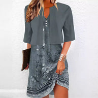 WW | Elegantes Langrock Zwei-Teile Kleid