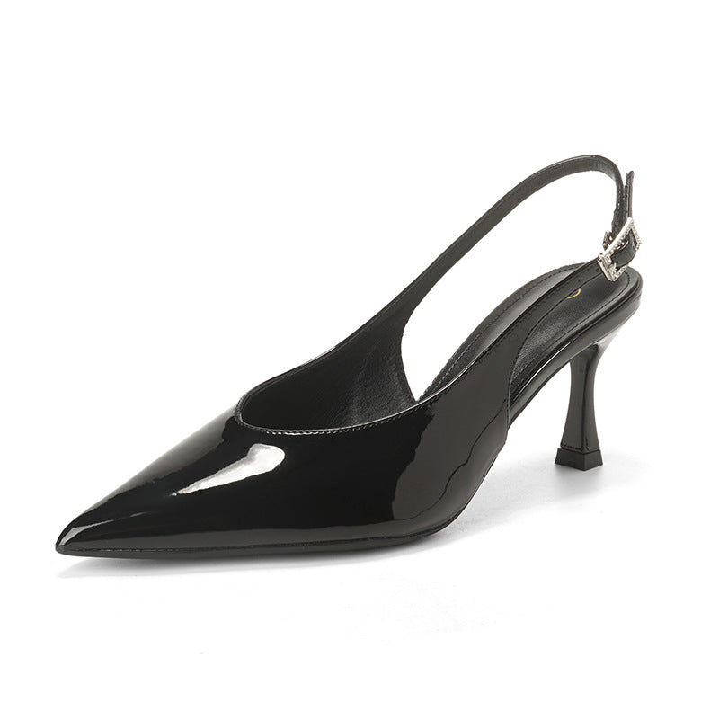 Damen Sling-Pumps mit eleganter spitz zulaufender Form und verstellbarem Riemchen WW