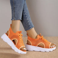 WW | Orthopädische Plateausandalen