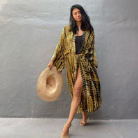 Damen Kaftan Kleid WW