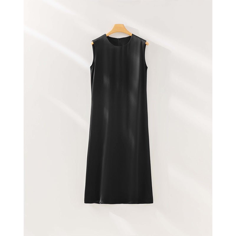 Damen Sleek Satin Maxikleid WW