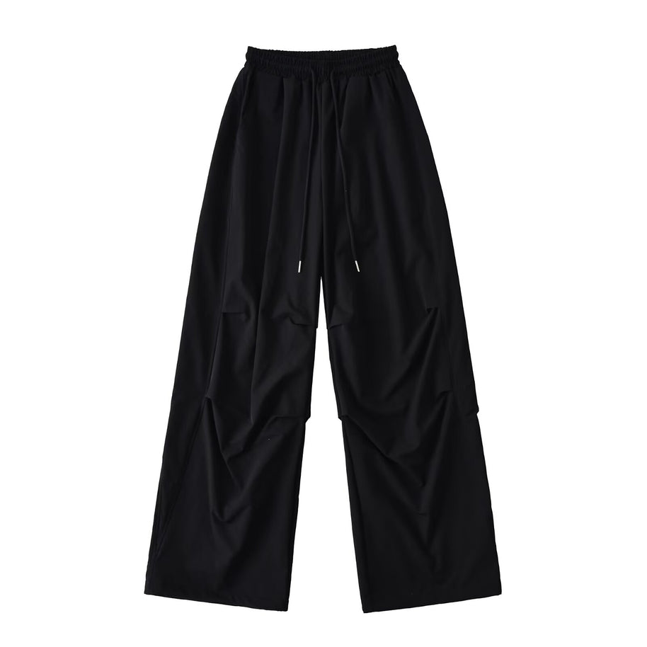 Damen weite Freizeithose mit elastischem Bund und praktischen Seitentaschen WW
