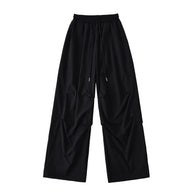Damen weite Freizeithose mit elastischem Bund und praktischen Seitentaschen WW