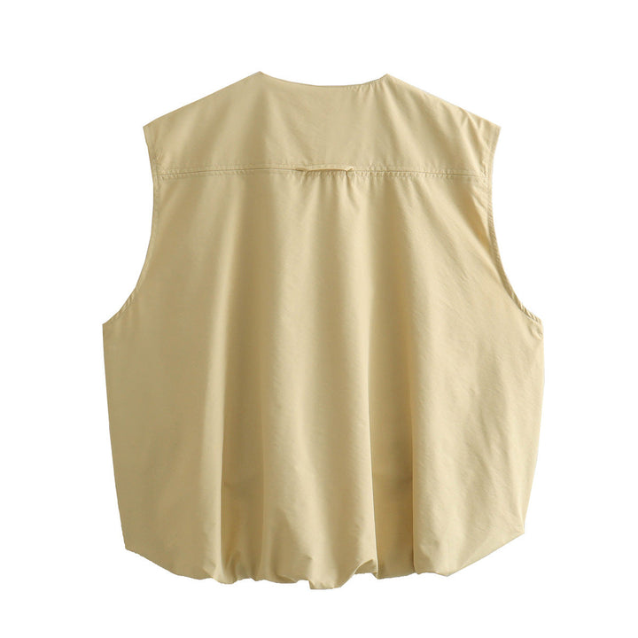 W&W Mode | Lockere Freizeit Cardigan Weste Tank Top
