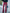 Damen ausgestellte Samthose WW