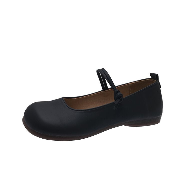 Damen Ballerinas mit elegantem Riemchen und flexiblem Innenfutter W&W