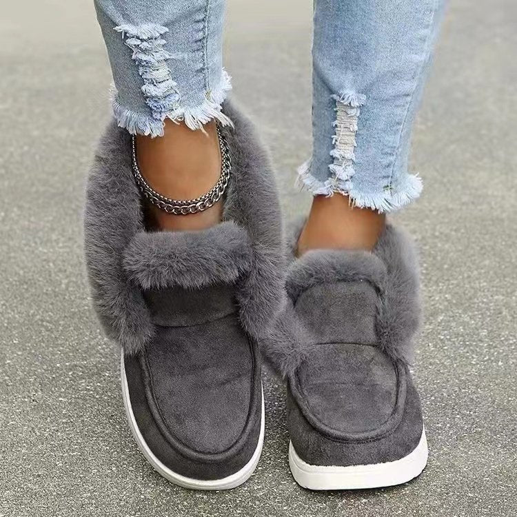 Damen Bequeme Wohn-Sneaker mit weichem Futter und rutschfester Sohle WW