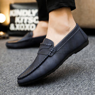 Herren Mokassins mit präziser Nahtverarbeitung und bequemer Einlegesohle WW