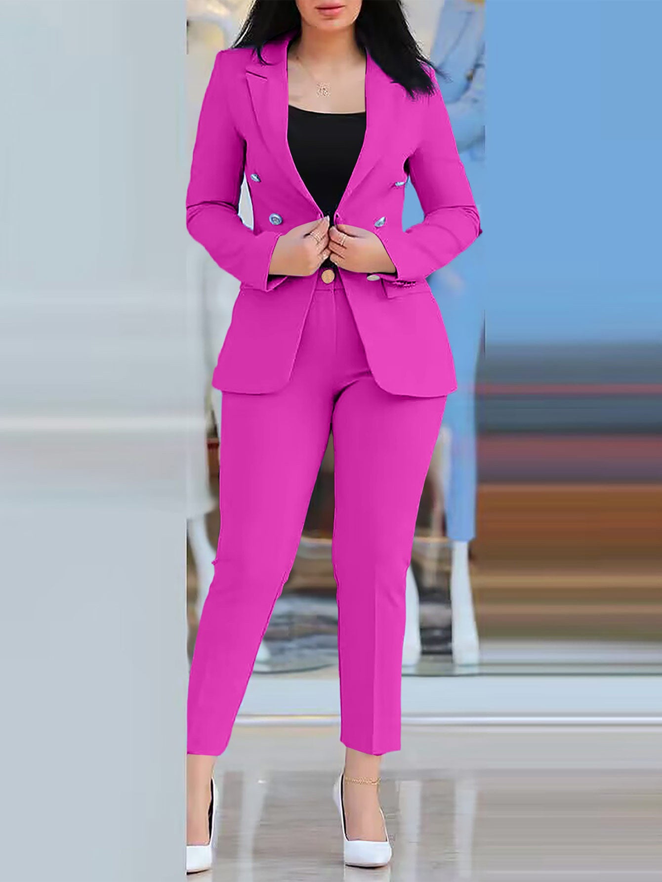 Damen Anzugjacke mit passenden Hose WW